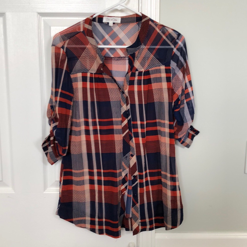 Flannel top